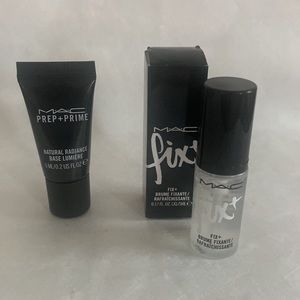 MAC COSMETICS 2p Prep+Prime & Fix+ Purse Travel Size